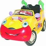 Review Smart Play Zone HT99819Y / Disney Pixars CARS style Ride on Kids electric battery powered outdoor car with Parental Remote - Yellow