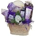 SCHEDULE YOUR DELIVERY DAY Renewal Spa Lavender Bath and Body Gift Basket Set - Medium