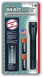 AA Mini Mag Black Flashlight Holster Pack - MagLite M2A01H, Flashlights Flashlights