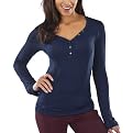 Converse&reg; One Star&reg; Womens Madero Henley -Sapphire Coal