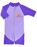 Girls SpongeBob or Dora Short Sleeve UV Sun Protective Sun Suit (UPF 50+)