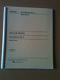 Symphony No. 4. Study score. Facsimile of the composers manuscript.