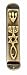 Messianic Seal of Jerusalem Mezuzah case m99a