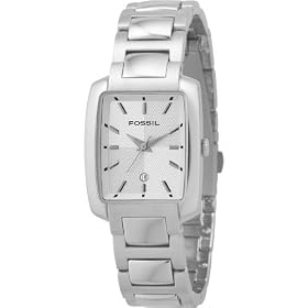 Fossil Silver Dial Watch