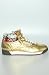 Reebok The Freestyle Hi Patterns in Gold & Argyle Trimming,Sneakers for Women