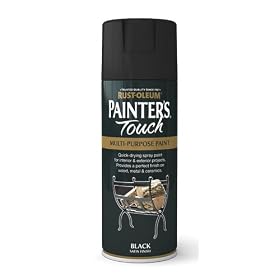 400ml Painters Touch Satin Black
