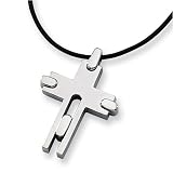 Titanium Cross (33mm) On 18