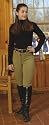 On Course Cotton Naturals Original Knee Patch Front Zip Breeches - Extra Long Sizes