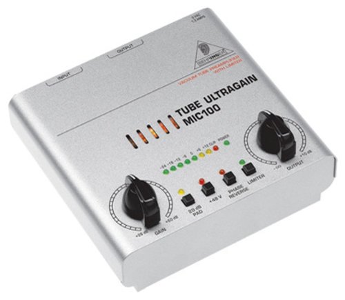 Behringer MIC100 Tube Ultragain Mikrofonvorverst&auml;rker