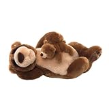Gund Snoring Bear And Little 15 Bear Plush