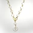 Handmade Shell Necklace - Grace White