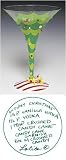Lolita - Martini Glass - Tipsy Christmas by Santa Barbara -