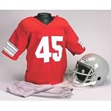 Ohio State Buckeyes Youth NCAA Team Helmet and Uniform Set - Medium (Ages 7-10)