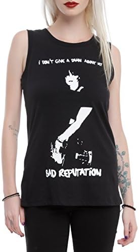 Joan Jett Bad Reputation Girls Muscle Top Size : Small