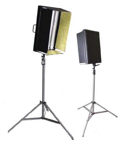 CowboyStudio 2500 Watt Photo Studio Digital Video Lighting Fluorescent 4-bank Light kits - Fluorescent light 8 x 55 Watts