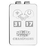 New Orleans Saints Super Bowl XLIV Champions Laser Etched Money Clip