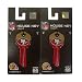 SAN FRANCISCO 49ERS OFFICIAL KWIKSET BLANK HOUSE KEYS (2)