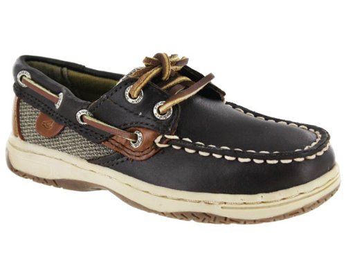 Sperry Top-Sider Bluefish Boat Shoe (Toddler/Little Kid/Big Kid),Chocolate,13 M US Little Kid