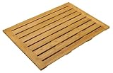 Seville Classics 27.95-Inch by 21.95-Inch Bamboo Floor Mat
