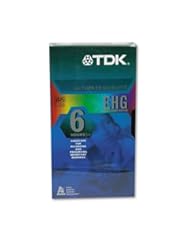 TDK Ultimate Performance VIVID 6 Hr VHS Cassette