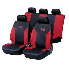 Autositzbezug Wizard rot schwarz