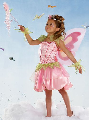 Pink Butterfly Fairy Child Costume - Small (4-6)