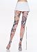 Opaque bohemian print tights