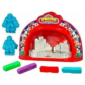 Play-Doh Make N Display Spider-Man & Hulk Stage Show