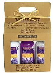 7108 Morgan Avery 97% Natural Spa 3 pc. Giftset - Lavender Essential Oil Blend