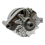 1966-91 Ford Mercury Jeep 60 Amp External Regulator Alternator - Chrome by CFR Performance