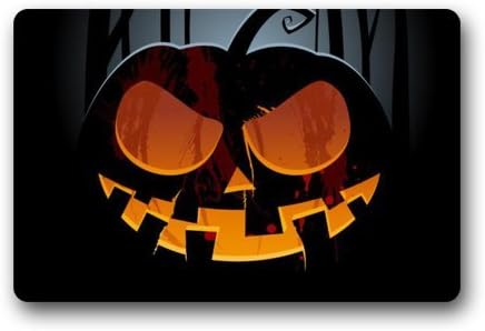 Hallowen Pumpkin Halloween Doormat/ Decorations Durable Machine-washable Indoor/outdoor Door Mat 18"(W) x 30"(L)