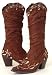 Knee-High Western Cowboy Women's Brown Dress Boots