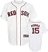 Mens Boston Red Sox #15 Dustin Pedroia Home Replica Jersey - S