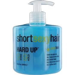 Short Sexy Hair Hard Up Gel, Packaging May Vary, 16.9-Ounce Pump Bottle