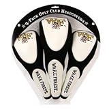 Wake Forest Demon Deacons College NCAA Golf Zippered Head Covers Set of 3