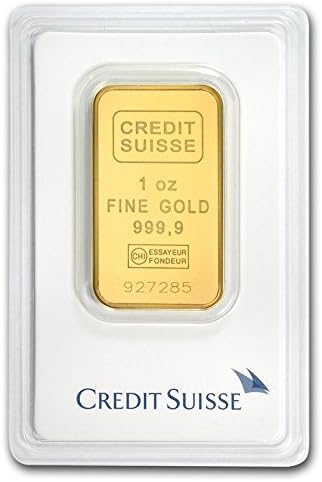 1 oz Gold Bar - Credit Suisse (In Assay)