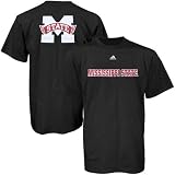 Adidas Mississippi State Bulldogs Black Youth Prime Time T-shirt