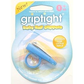 Griptight - Blue Baby Nail Clippers