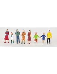 Hobby: Walthers SceneMaster People Walking (8-Pack) - Walthers SceneMaster