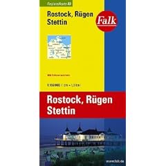 Falk Regionalkarte Rostock - R�gen - Stettin 1:150 000