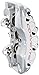 ACDelco 172-2571 GM Original Equipment Silver Front Disc Brake Caliper