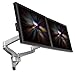 Two Monitor Wall Mount Spring Arm Quick Mount/Release
