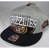 Vancouver Grizzlies NBA 47 Brand Grey Vintage Blockhouse MVP Snap Back Hat