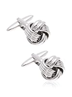 Carlo Visconti Gemelos Nudo (Plateado)