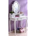 Landhaus Schminktisch, Kosmetiktisch im Shabby Chic wei�, Vintage -NEU-