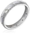 9ct White Gold AMR30449 Ladies 0.05ct Diamond Band Ring