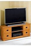 Craftsman Wide Tv Cabinet, CORNER, LIGHT OAK