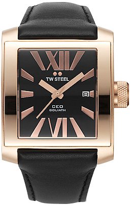 TW Steel Damen-Armbanduhr Ceo Goliath Analog Leder TWCE3010 Preisvergleich