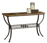 Sofa Table with Slate Oak Finish