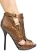 Unique Stylish Chic Modern Platform Bootie with Cut-Outs and Side Zipper from Hot Fas...